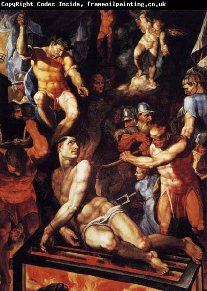 TIBALDI, Pellegrino Martyrdom of St Lawrence
